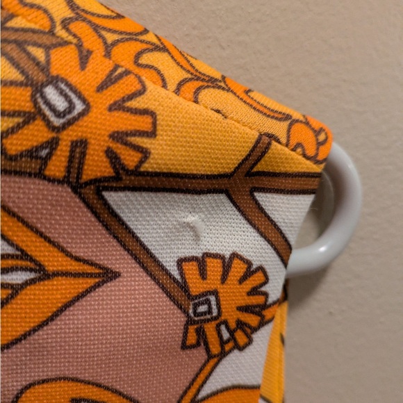 Vintage 1960s Paisley Print Dress - Picture 6 of 7